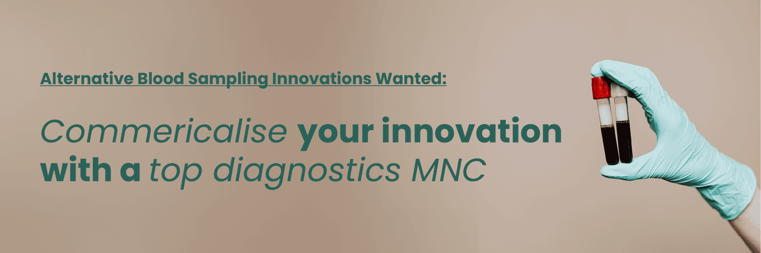 Tech Scouting – Partner with a Global Diagnostics Leader on Alternative Blood Sampling Through VentureBlick image