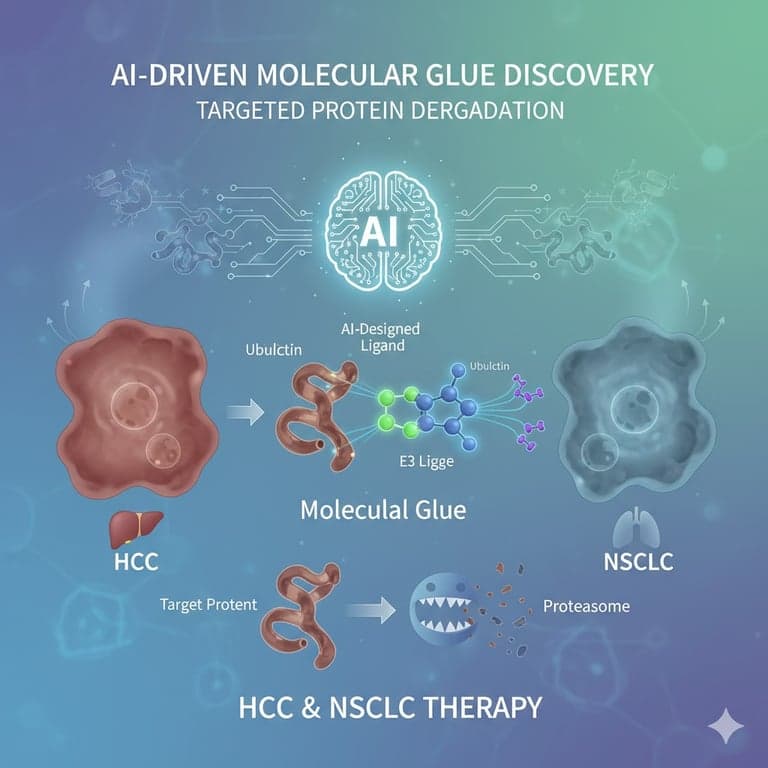 AI-Driven Molecular Glue Discovery for Targeted Protein Degradation in HCC & NSCLC – Seeking Global Experts image